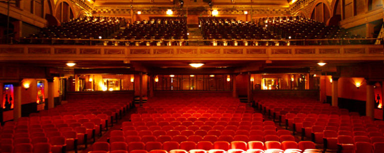 Seating inside of the Tarrytown Music Hall venue