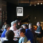 A full house at the Jazz Forum club.
