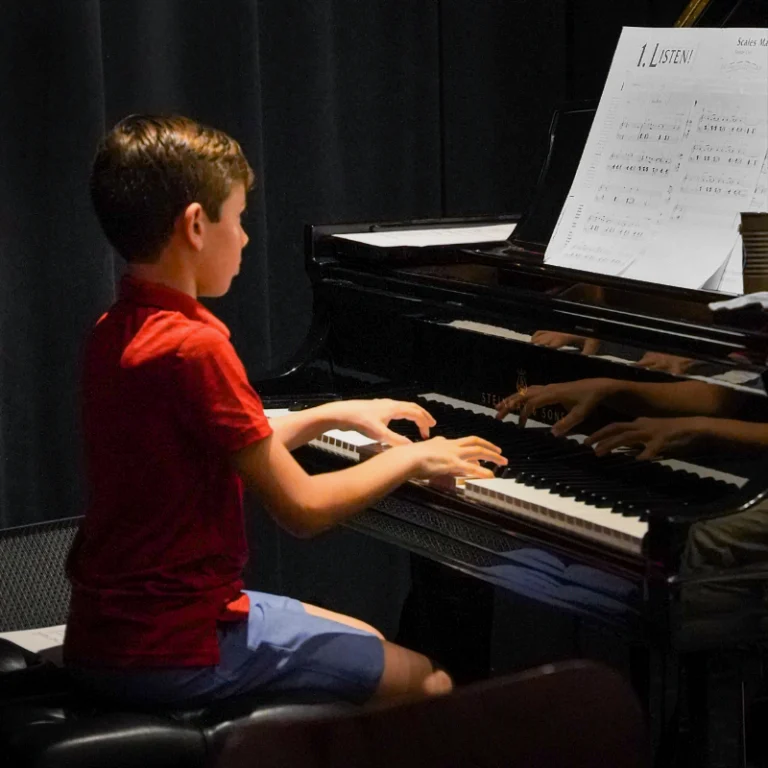 A photo from a Jazz Forum Student Ensemble concert.