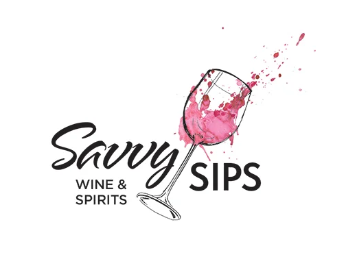 Savvy Sips Wine and Spirits Logo