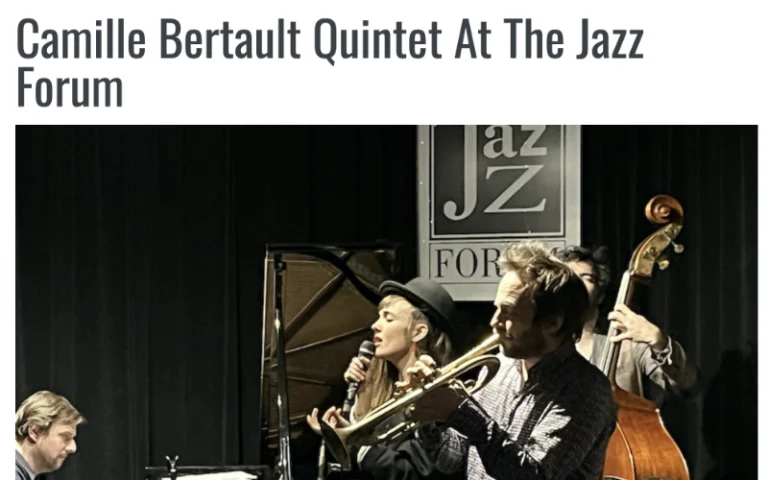 Camille Bertault Quintet at the Jazz Forum