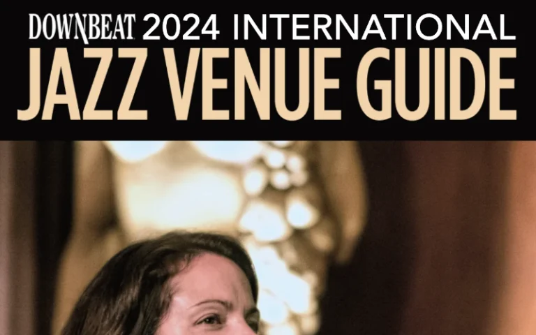 Magazine cover of DownBeat 2024 Top Jazz Venues