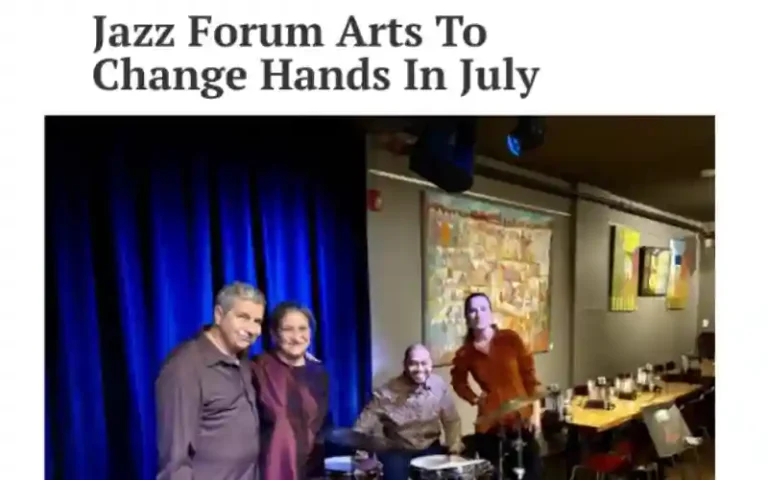 Jazz Forum Arts To Change Hands In July